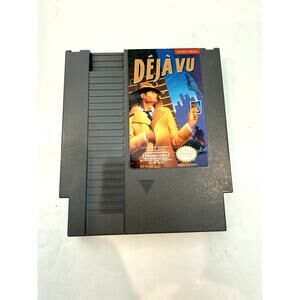 Déjà Vu Nintendo NES Video Game Detective Mystery Adventure